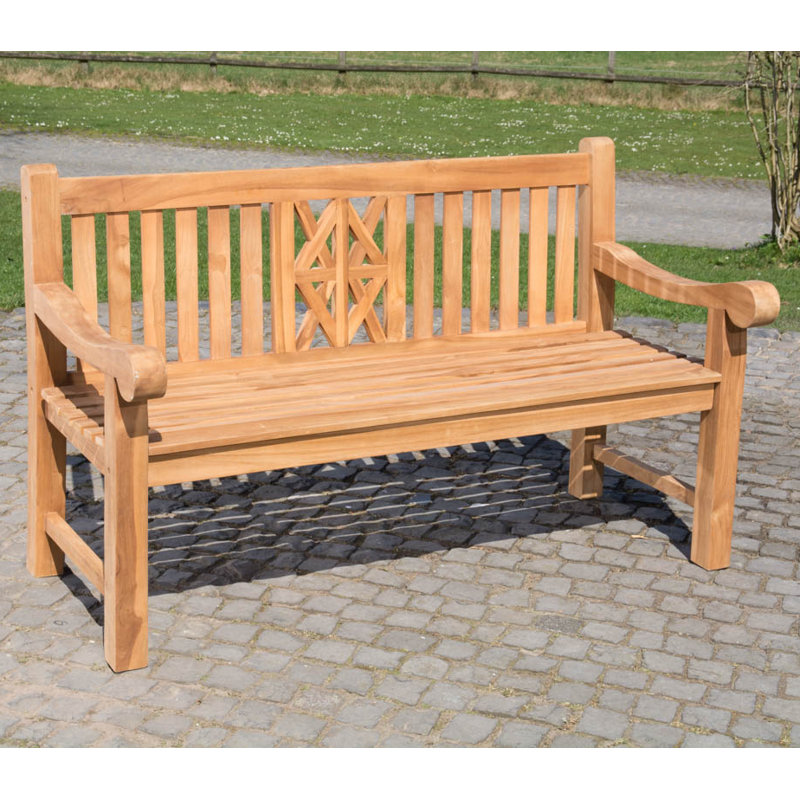 17 Stories Gartenbank aus Massivholz & Bewertungen | Wayfair.de